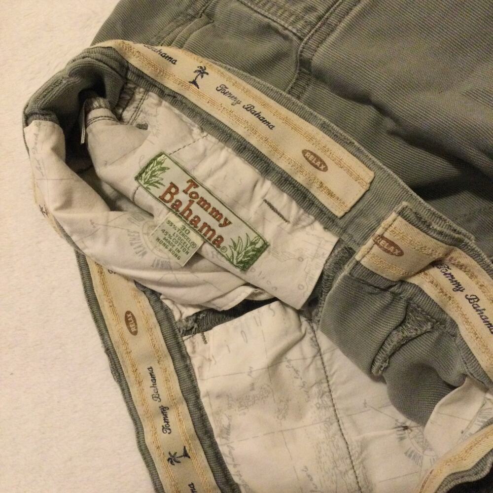 Tommy Bahama‎ Shorts Mens 30 Green Casual Pants - Picture 4 of 15